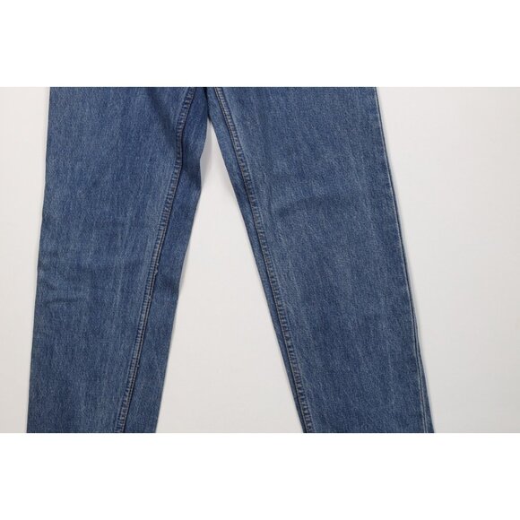 Vintage 90s Levis 901xx Womens 27 Thrashed Button Fly High Waisted Mom Jeans - Picture 4 of 15